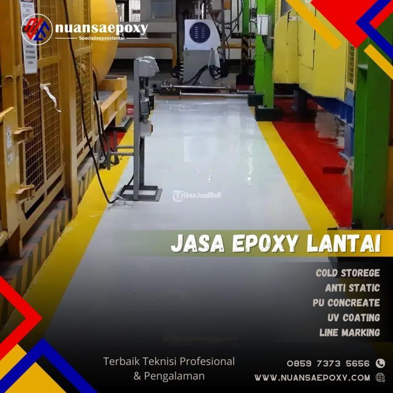 Lantai Epoxy Tahan Lama, Solusi Elegan untuk Industri dan Komersial Nuansa Epoxy - Jakarta Selatan