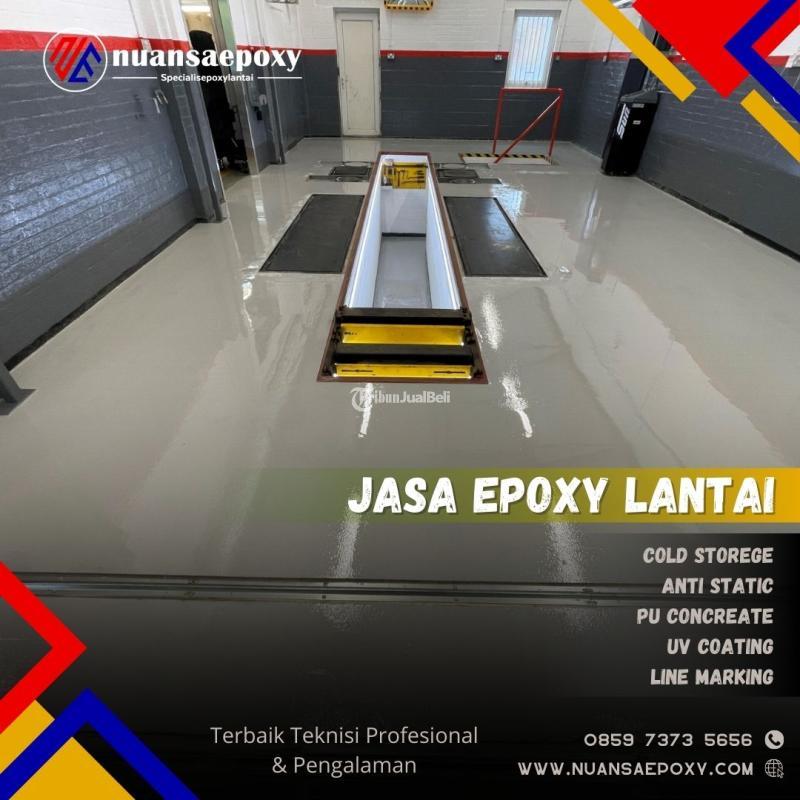 Lantai Epoxy Tahan Lama, Solusi Elegan untuk Industri dan Komersial Nuansa Epoxy - Jakarta Selatan