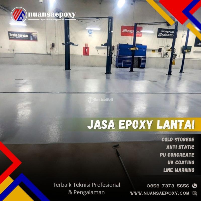 Lantai Epoxy Tahan Lama, Solusi Elegan untuk Industri dan Komersial Nuansa Epoxy - Jakarta Selatan