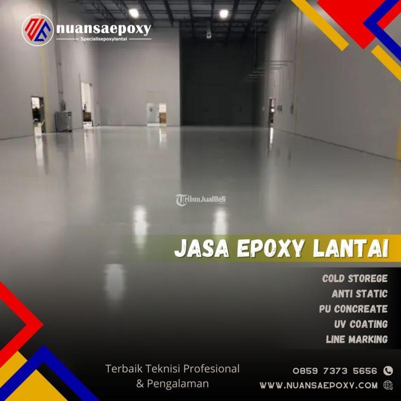 Lantai Epoxy Tahan Lama, Solusi Elegan untuk Industri dan Komersial Nuansa Epoxy - Jakarta Selatan