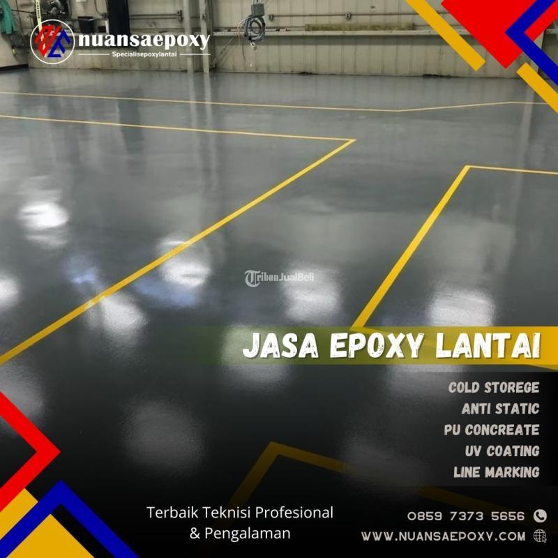 Jasa Cat Epoxy Lantai untuk Interior dan Eksterior Berkualitas Tinggi Nuansa Epoxy - Jakarta Selatan