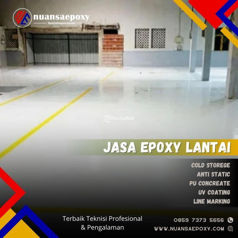 Jasa Cat Epoxy Lantai untuk Interior dan Eksterior Berkualitas Tinggi Nuansa Epoxy - Jakarta Selatan