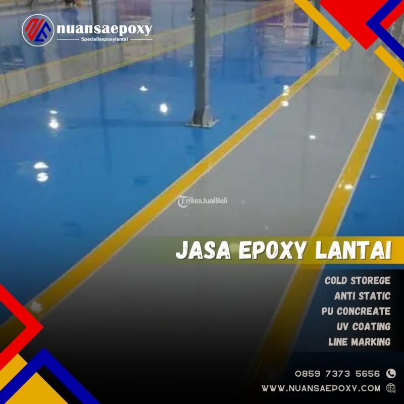 Jasa Cat Epoxy Lantai untuk Interior dan Eksterior Berkualitas Tinggi Nuansa Epoxy - Jakarta Selatan