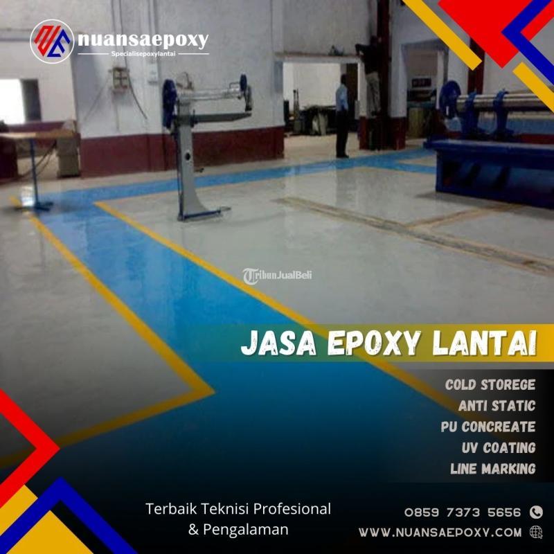 Jasa Cat Epoxy Lantai untuk Interior dan Eksterior Berkualitas Tinggi Nuansa Epoxy - Jakarta Selatan