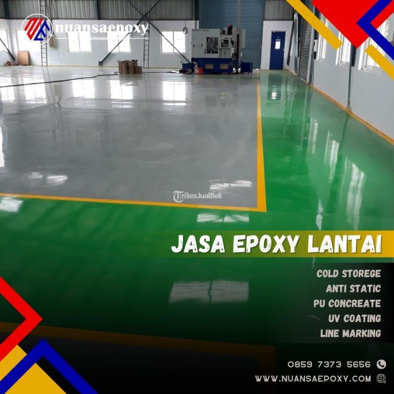 Jasa Cat Epoxy Lantai untuk Interior dan Eksterior Berkualitas Tinggi Nuansa Epoxy - Jakarta Selatan