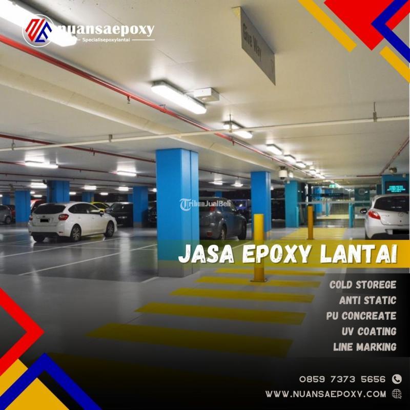 Jasa Cat Epoxy Lantai untuk Interior dan Eksterior Berkualitas Tinggi Nuansa Epoxy - Jakarta Selatan