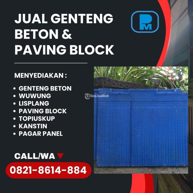 Genteng Flat Beton, Pilihan Aman untuk Atap Siap Kirim - Malang