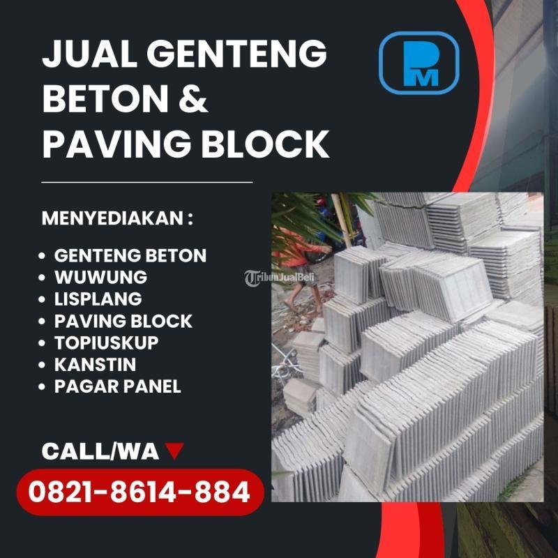 Genteng Flat Beton, Pilihan Aman untuk Atap Siap Kirim - Malang
