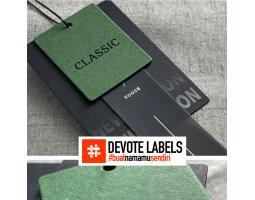 Cetak Label Hangtag Devote Cetak Labels - Balangan 