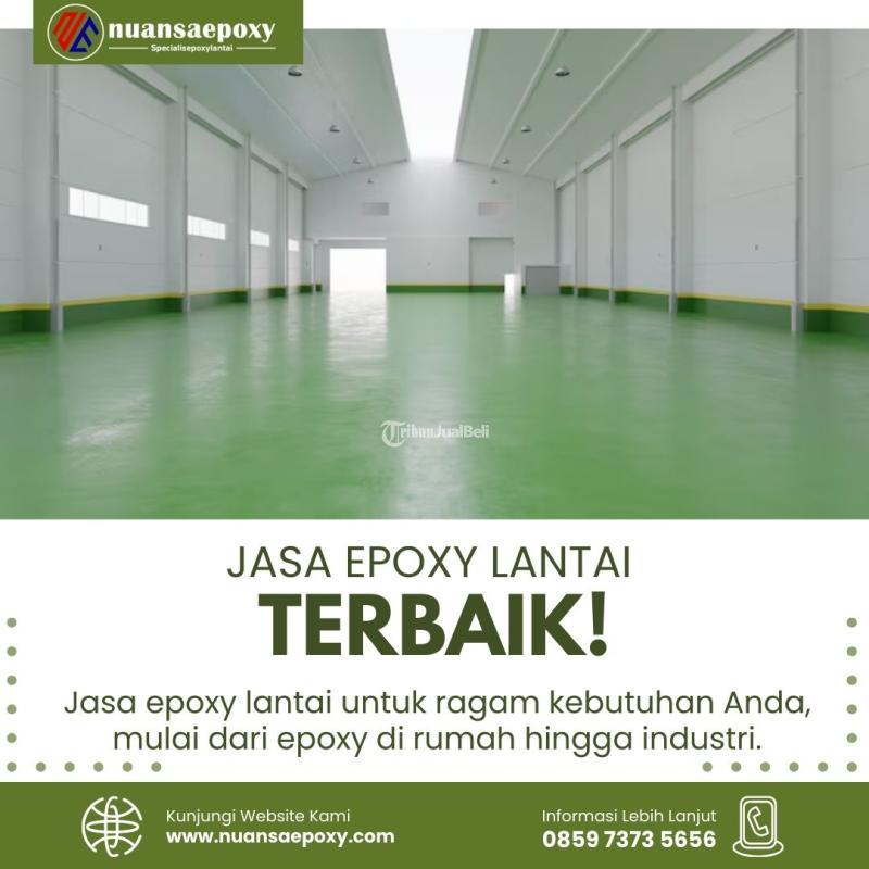 Lantai Epoxy Murah tapi Berkualitas untuk Lantai Rumah dan Komersial - Jakarta Timur