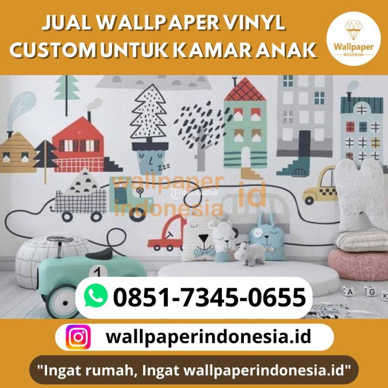 Wallpaper Vinyl Custom Untuk Kamar Anak - Malang Kota