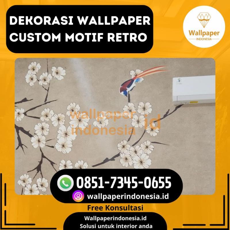 Dekorasi Wallpaper Custom Notif Retro - Malang