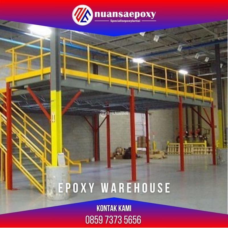 Lantai Epoxy Polished dengan Permukaan Mulus untuk Penampilan Menawan - Jakarta Timur