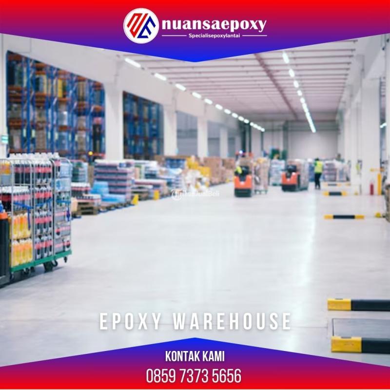 Pengecatan Lantai Epoxy dengan Proses Cepat dan Hasil Sempurna Nuansa Epoxy - Jakarta Timur
