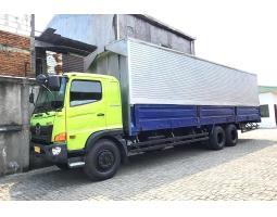 Dijual Truck Hino Tronton 6x2 FL235JW Wingbox, Tahun 2019, Reg 2020, Ban Baru, STNK dan KIR Hidup, Pejaringan - Jakarta Utara 