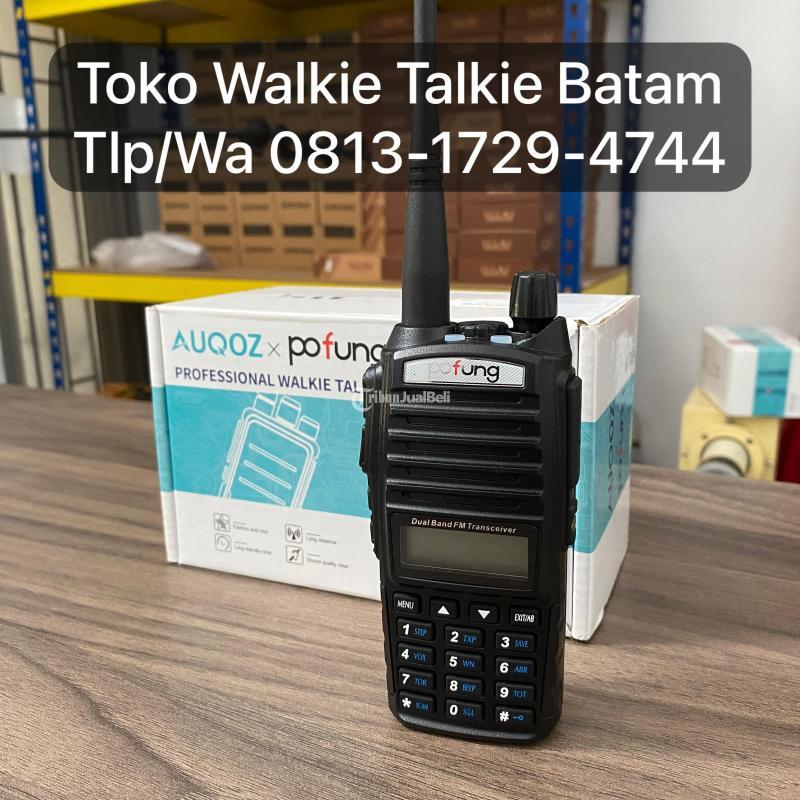 Jual HT Baofeng UV82, New, Dual Band, Baterai 3800mAh, Power 5W, Jangkauan 1-5Kilometer - Batam