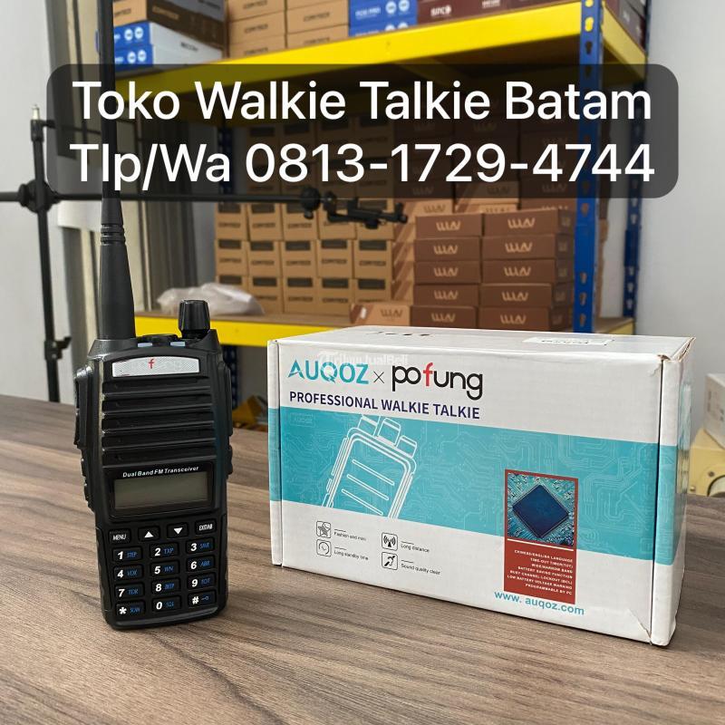 Jual HT Baofeng UV82, New, Dual Band, Baterai 3800mAh, Power 5W, Jangkauan 1-5Kilometer - Batam