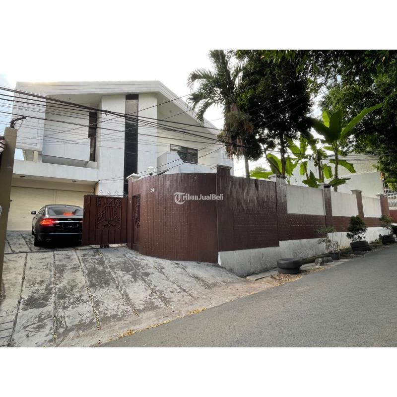Dijual Rumah Mewah 2 Lantai, LT. 738m2, LB. 950m2, 6KT, 5KM, Hadap Timur, Area Expatriat, Jl. Bangka, Kemang - Jakarta Selatan