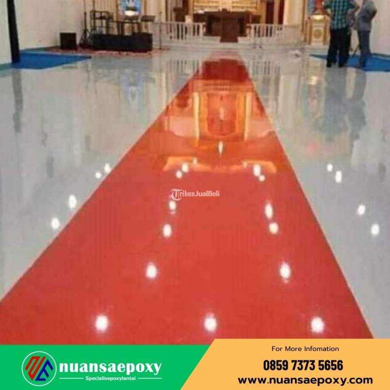 Pengecatan Lantai Epoxy Profesional, Solusi Lantai Kuat dan Estetik - Bandung