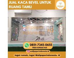 Kaca Bevel untuk Ruang Tamu - Malang 