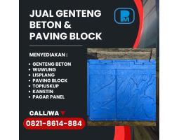 Genteng Flat Beton, Estetika dan Kekuatan dalam Satu Siap Kirim - Malang 