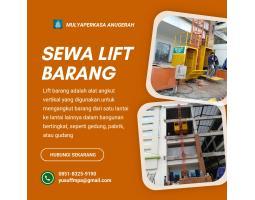 Sewa Alat Kontraktor Lift Barang - Mataram