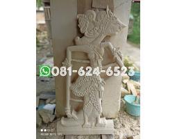 Relief Hiasan Dinding Wayang Batu Alam Paras Ukiran Jogja - Gunung Kidul
