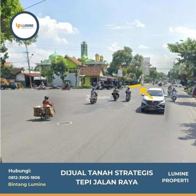 Dijual Tanah Murah Nego Keras Luas 515m SHM di Jalan Veteran - Yogyakarta