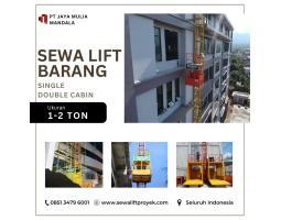 Disewakan Lift Barang, Muat 1-2 Ton, Single dan Double Cabin, Saip Kirim Area Seluruh Jambi - Jambi