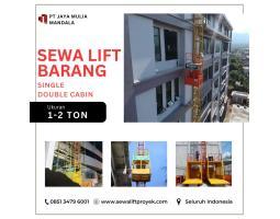 Disewakan Lift Barang, Single atau Double Cabin, Muatan 1-2 Ton, Denpasar - Bali