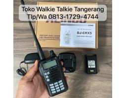 Jual HT Alinco CRX5 BSD, Kondisi Baru, Dual Band, Baterai 1800mAh, Jangkauan 1-5km - Tangerang