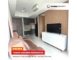 Disewakan Apartemen Taman Anggrek Residences, 1 Bedroom, Luas 38m2, Fully Furnished, Low Floor - Jakarta Barat