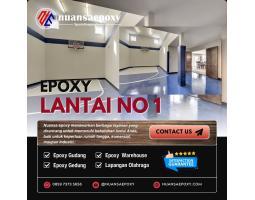 Jasa Cat Lantai Epoxy Berkualitas,   Tahan Lama  Anti Slip - Bekasi