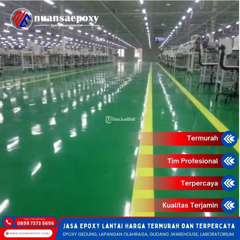 Jasa Cat Epoxy Lantai untuk Kantor dan Industri - Bekasi