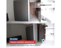Dijual Apartemen Taman Anggrek Residences, 1 Bedroom Studio, High Floor, City View - Jakarta Barat 