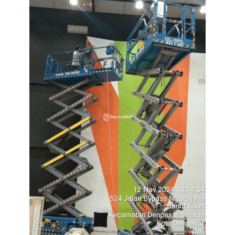 Sewa Scissor Lift Terbaik dan Terpercaya - Situbondo