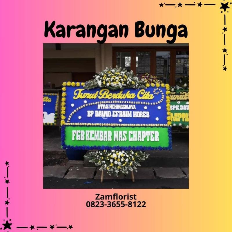 Bunga Papan Terjangkau Zamflorist - Gresik