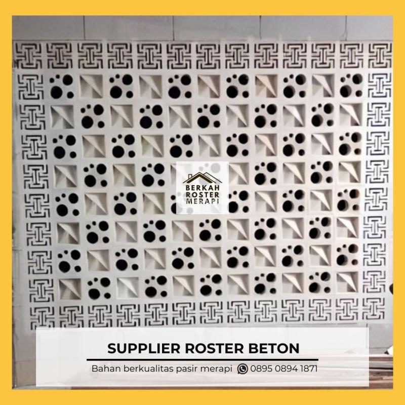 Roster Beton Dinding Murah Minimalis di Japah - Blora