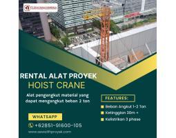 Sewa Rental Alat Proyek Hoist Crane Kalimantan - Samarinda