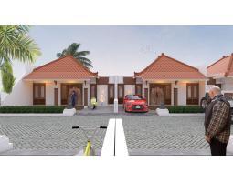 Dijual Rumah, LT. 112m2, LB. 65m2, 3KT, 2KM, Etnik Jawa Modern, 200m dari Jalan Raya Borobudur, Sisa 3 Unit - Magelang