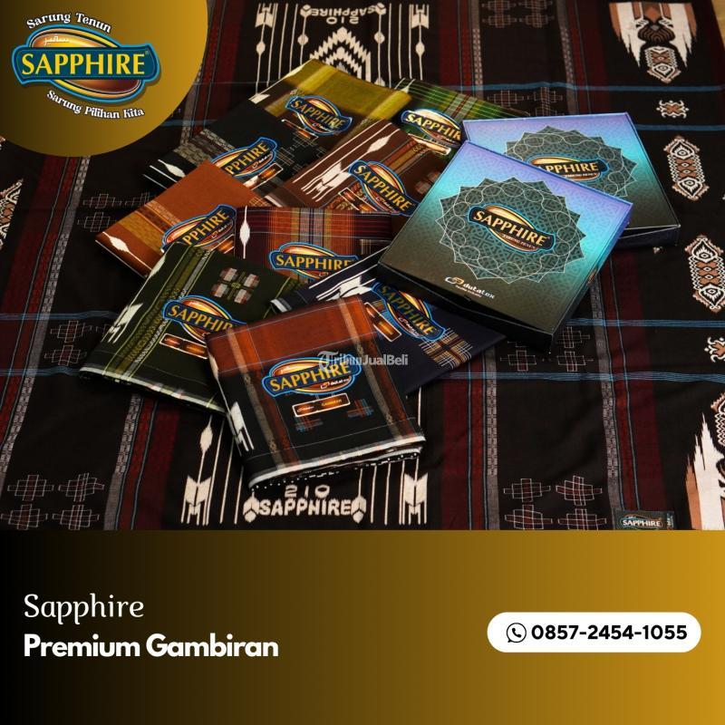 Sarung Polos Sapphire - Bengkulu Utara