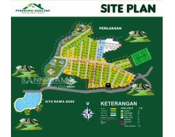 Jual Tanah Kavling Luas 120 m2 Khusus Villa Resort Puncak 2 di Panoramic Highland - Bogor