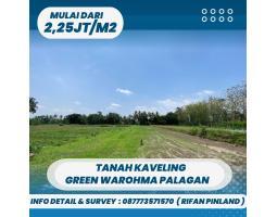 Promo Mulai 2,25 Juta Per meter Tanah Kavling dekat Jalan Palagan KM 10 - Sleman