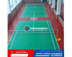 Lantai Epoxy Kuat dan Estetik - Tangerang 