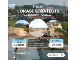 Jual Tanah Kavling Luas 97 m2 Pinggir Jalan Sukarame Dekat Pasar Dan Perumahan Komersil - Bandar Lampung