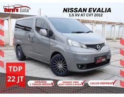 Mobil Nissan Evalia 1.5 XV AT Bekas Tahun 2012 - Jakarta Utara