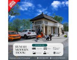 Jual Rumah Hook Luas 208 m2 Free Gazebo Bisa Jadi Villa di Pakem Dekat Wisata Kaliurang - Sleman 