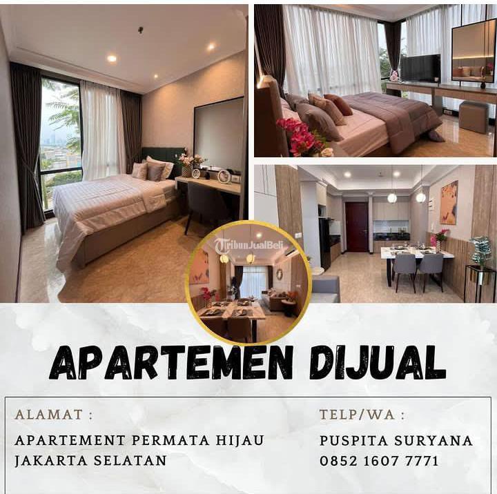 Dijual Apartemen 3BR Permata Hijau Suites Ready Unit Siap Huni - Jakarta Selatan