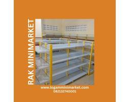 Rak Minimarket Termurah di Logam Minimarket - Pulang Pisau 