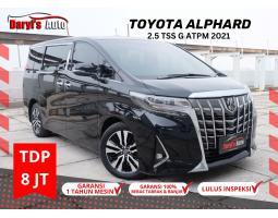 Mobil Toyota Alphard G ATPM 2.5 New Model Facelift 2021 Bekas - Jakarta Utara 